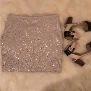 Sequin skirt